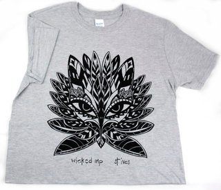 wicked imp designs st ives silk screened t shirt with graphic