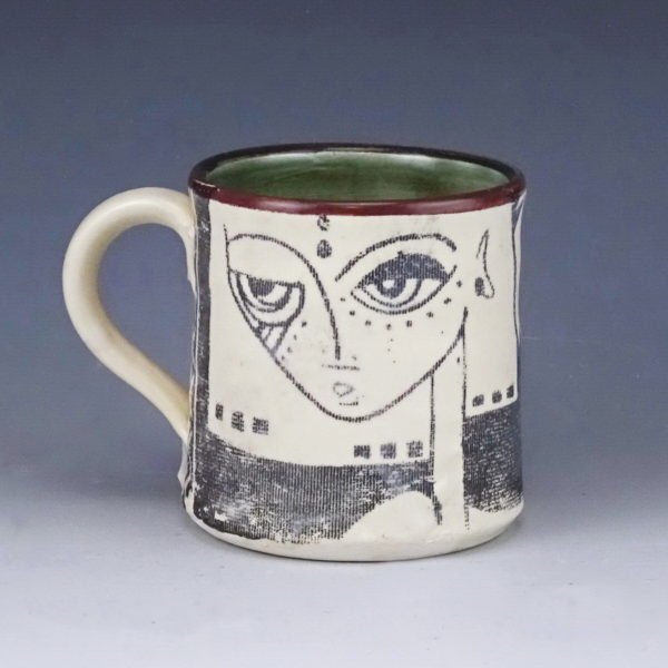 best friends ceramic handmade mug wicked imp designs