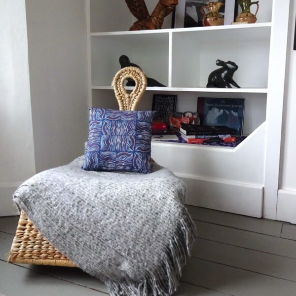 making waves small cushion on rocking chair in sitting room wicked imp designs
