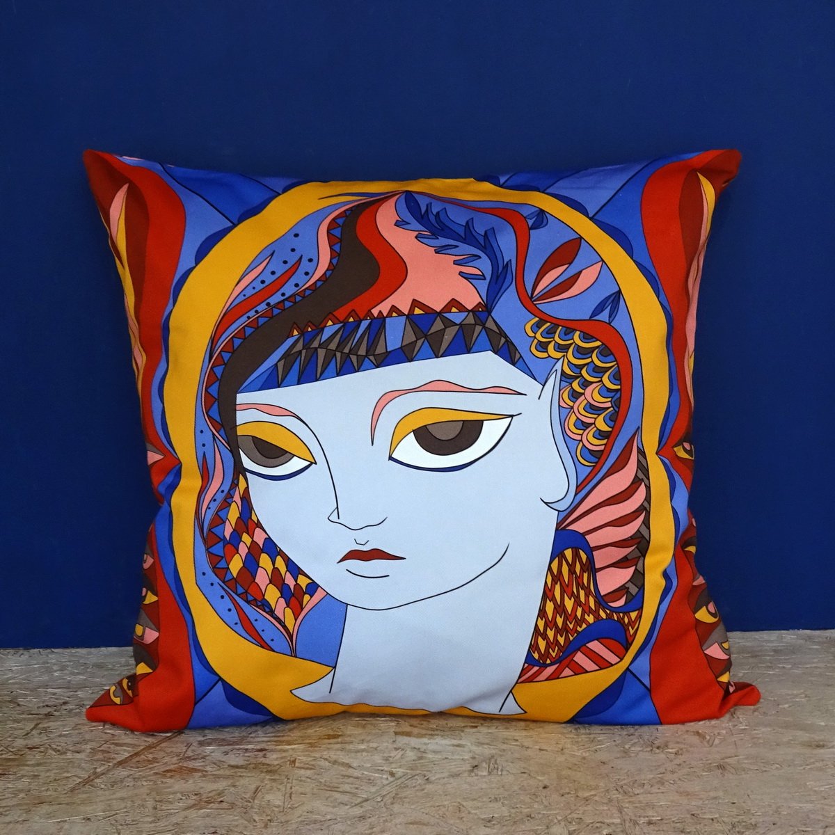 Summer heat lg cushion front 22 x 22 inch