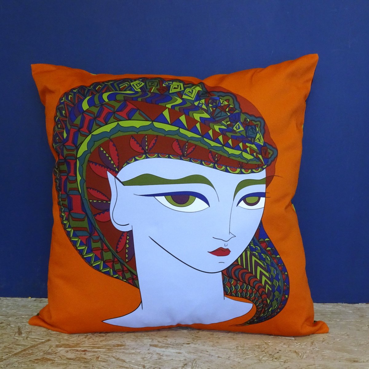 Siren extra large cushion cover 56cm x 56cm